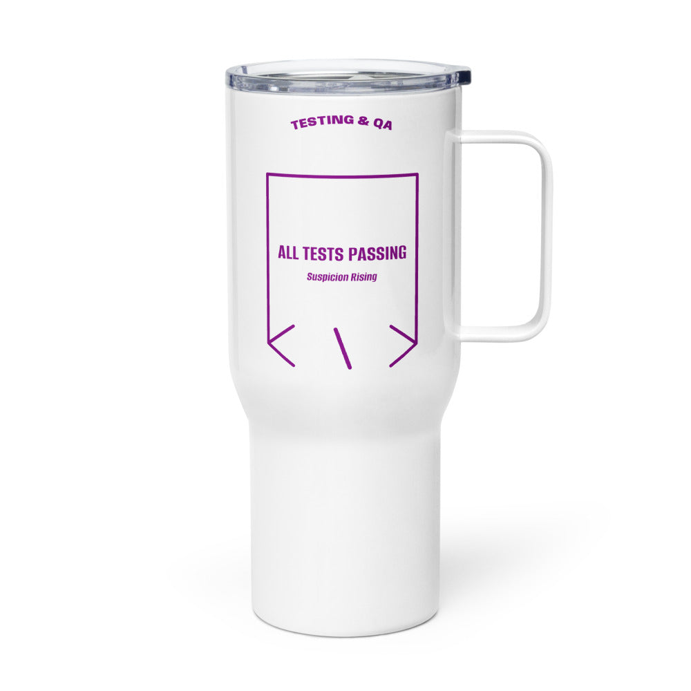 All Tests Passing — White Purple back mockup (25 oz)