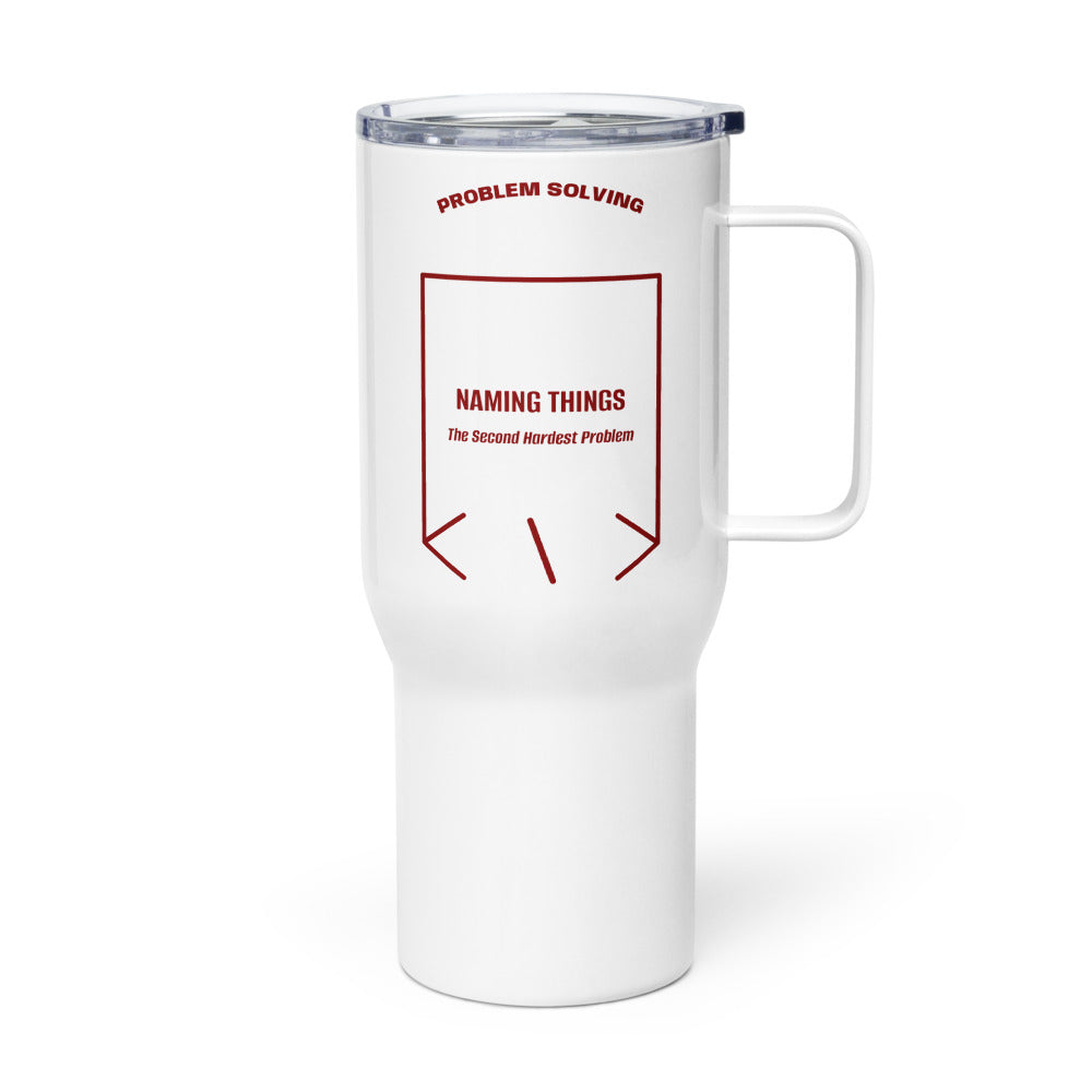 Naming Things — White Maroon back mockup (25 oz)
