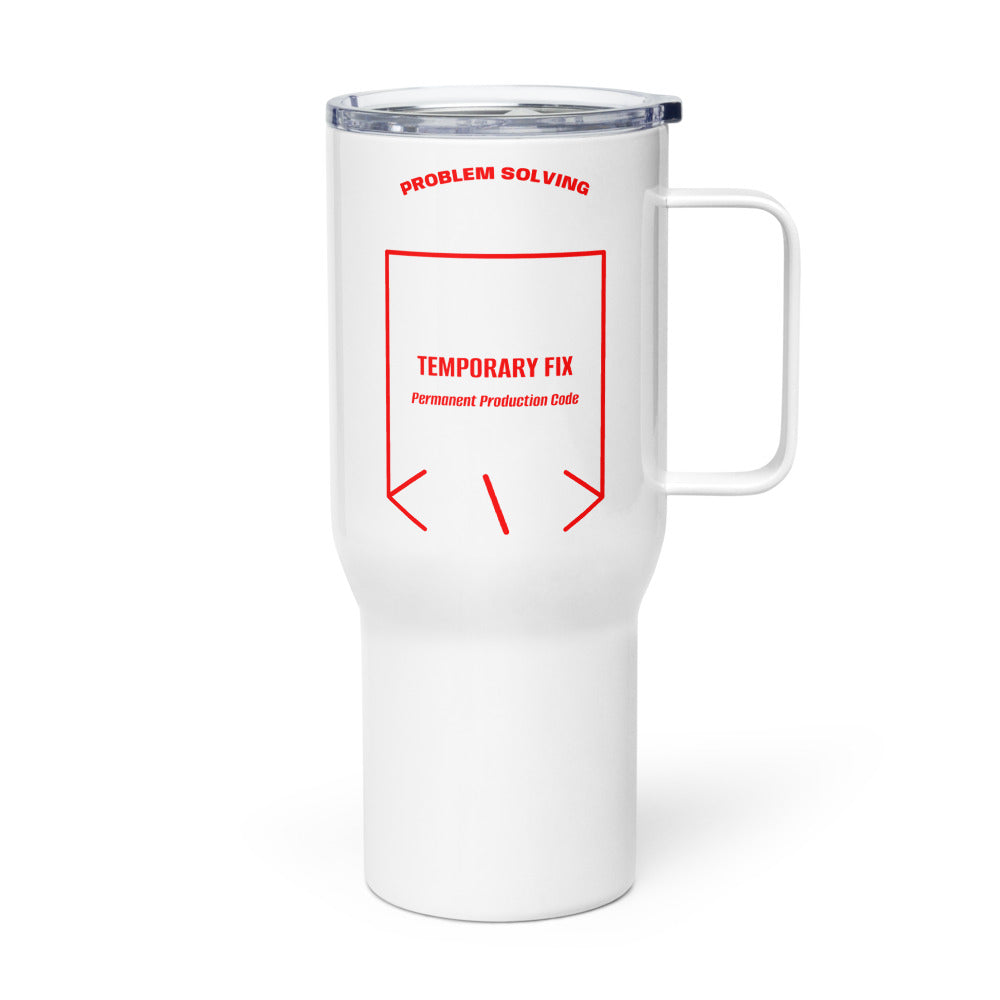 Temporary Fix — White Red back mockup (25 oz)