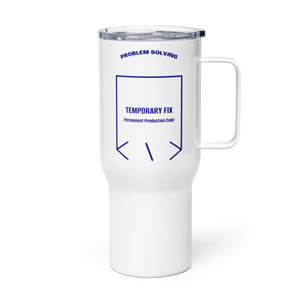 Temporary Fix — White Navy back mockup (25 oz)