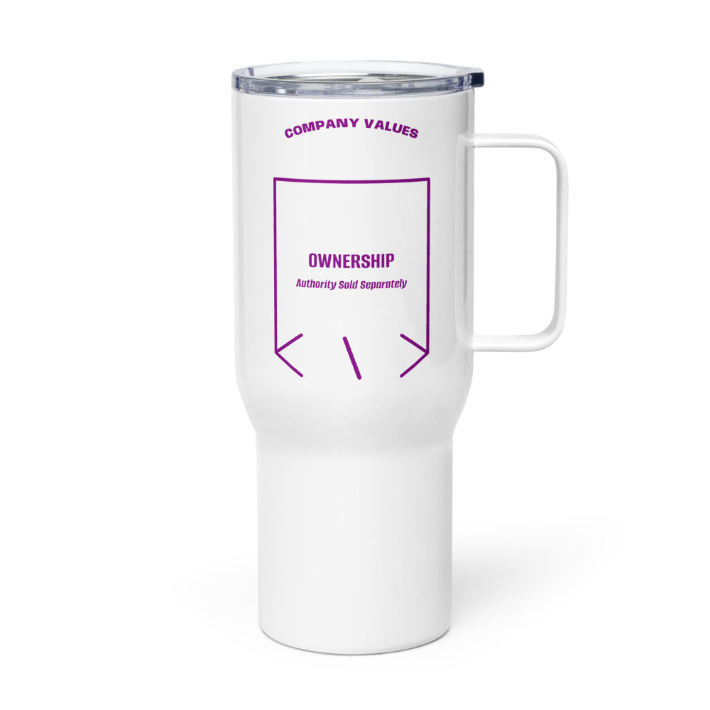 Ownership — White Purple back mockup (25 oz)