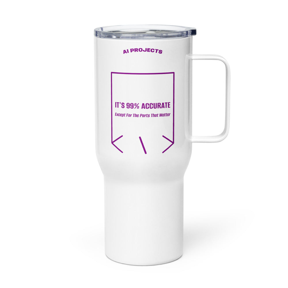 It's 99% Accurate — secondary back mockup