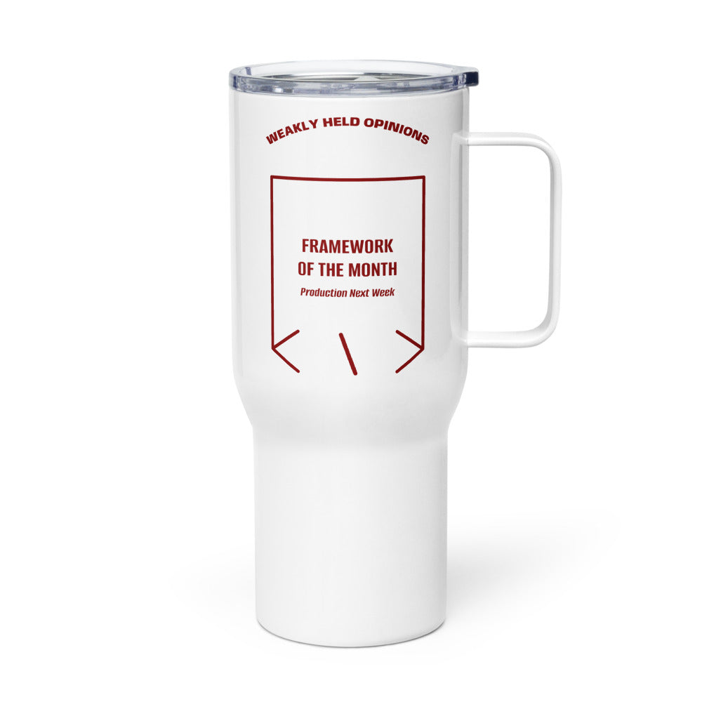 Framework Of The Month — White Maroon back mockup (25 oz)
