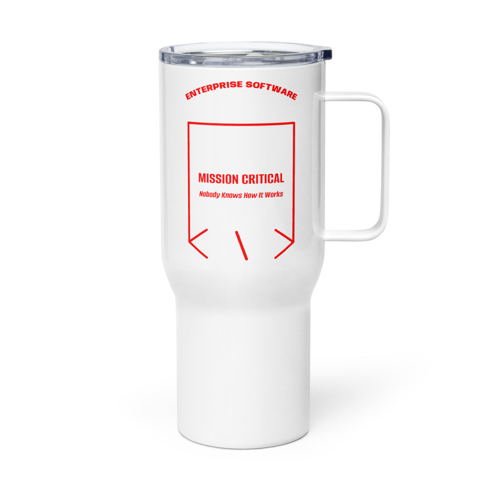 Mission Critical — White Red back mockup (25 oz)