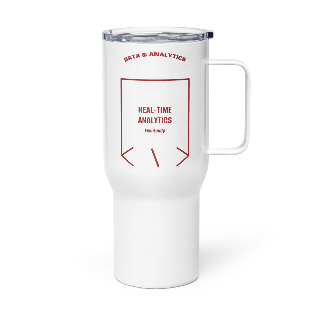 Real-Time Analytics — White Brown back mockup (25 oz)