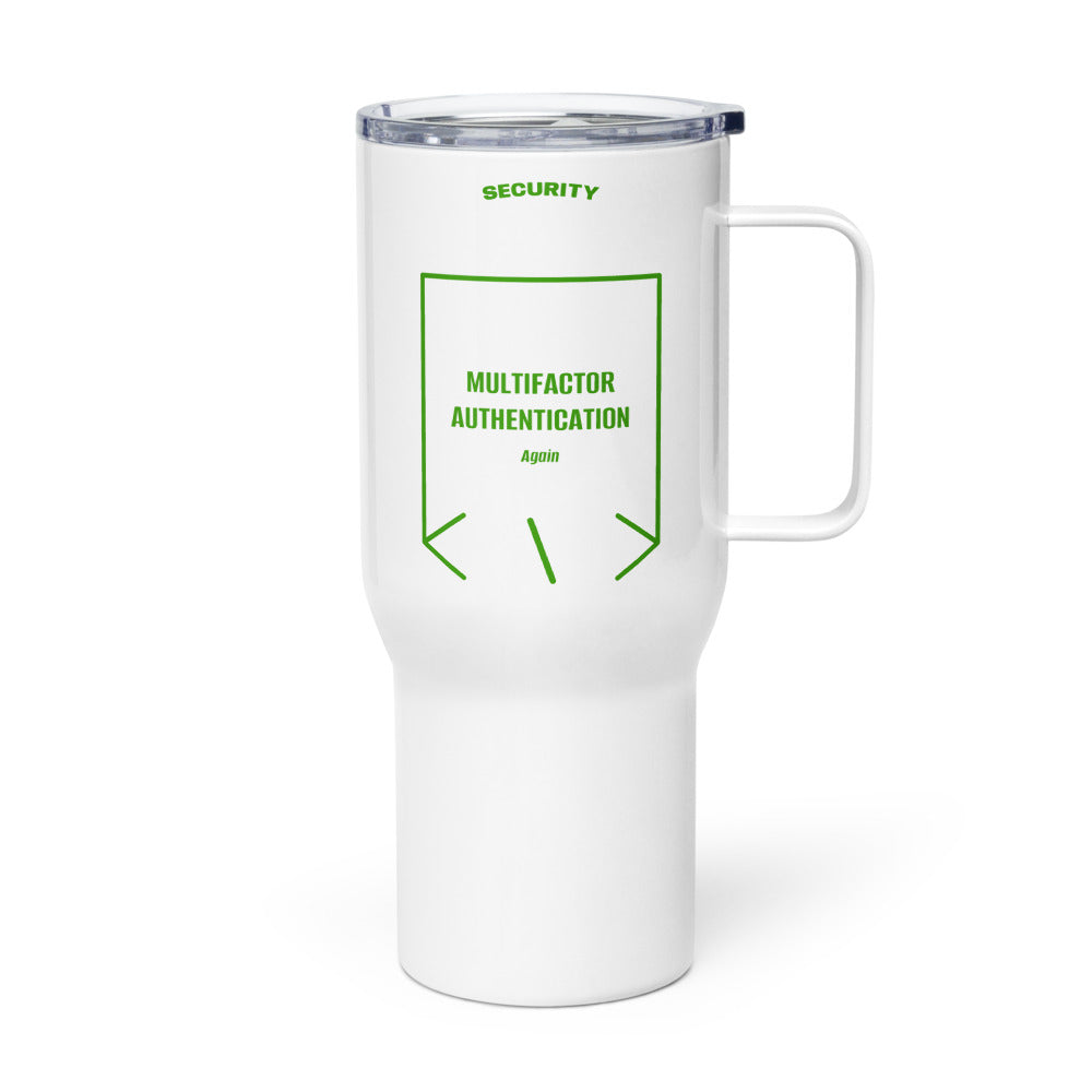 Multifactor Authentication — White Green back mockup (25 oz)