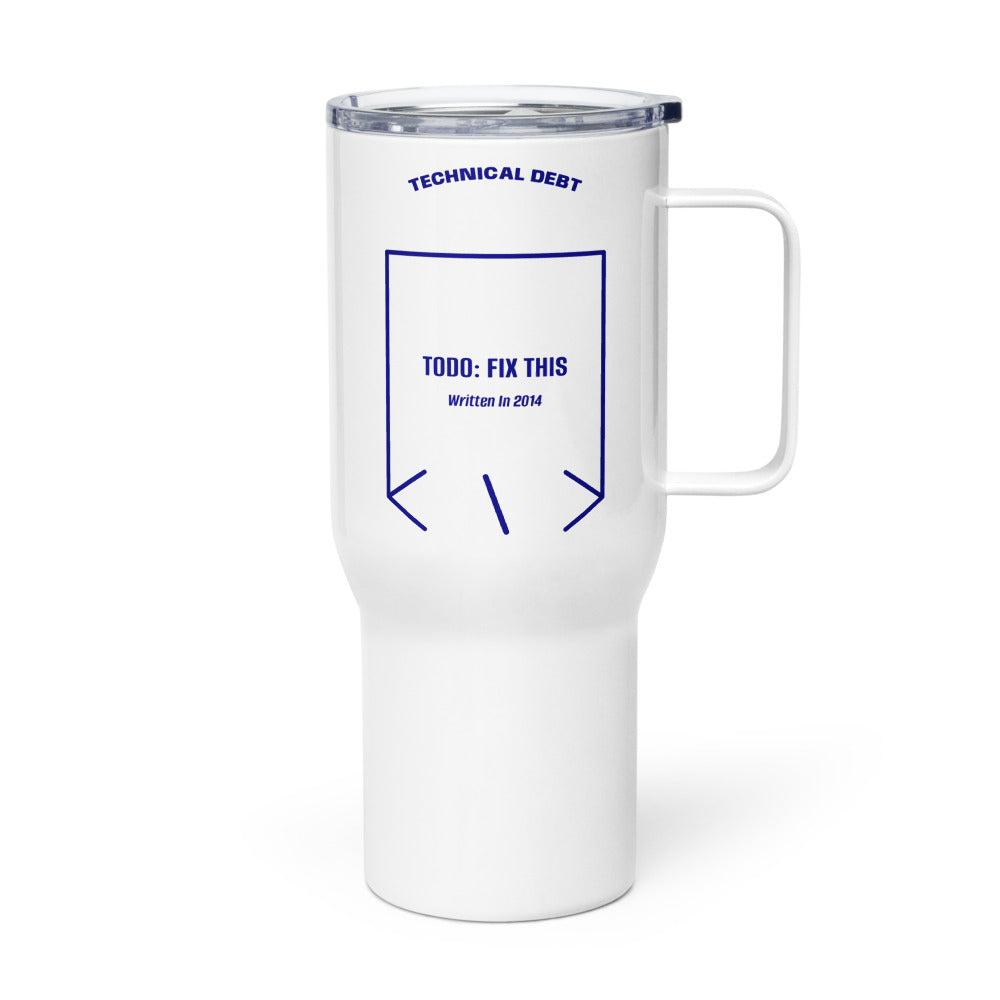 TODO: Fix This — White Navy back mockup (25 oz)