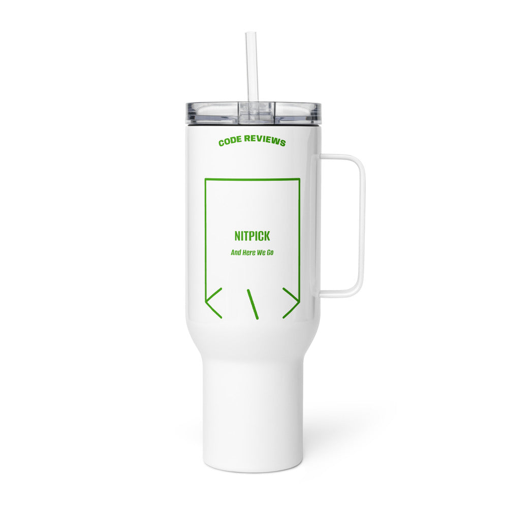 Nitpick — White Green back mockup (40 oz)