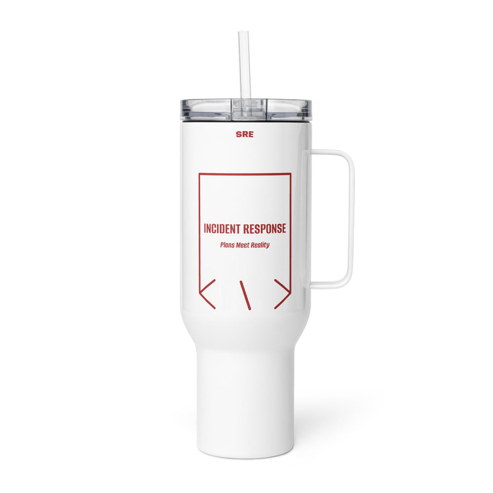 Incident Response — White Brown back mockup (40 oz)