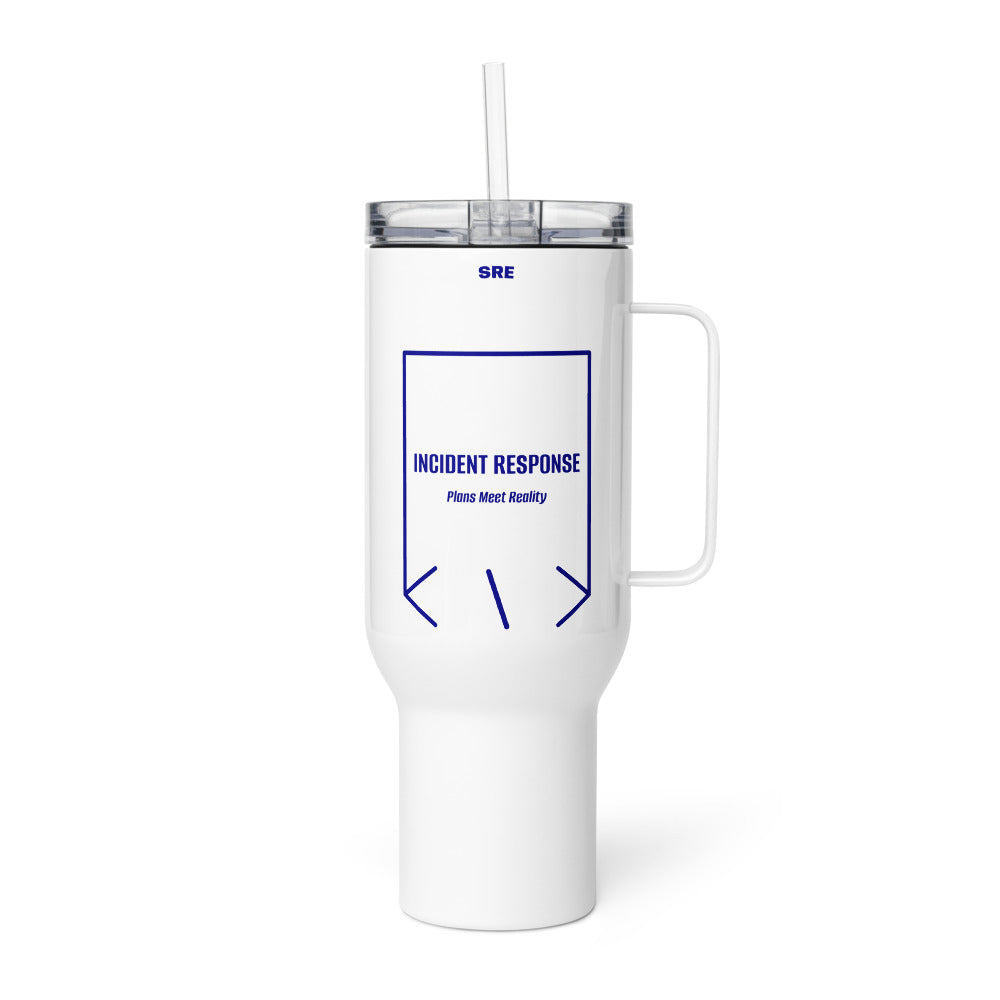 Incident Response — White Navy back mockup (40 oz)