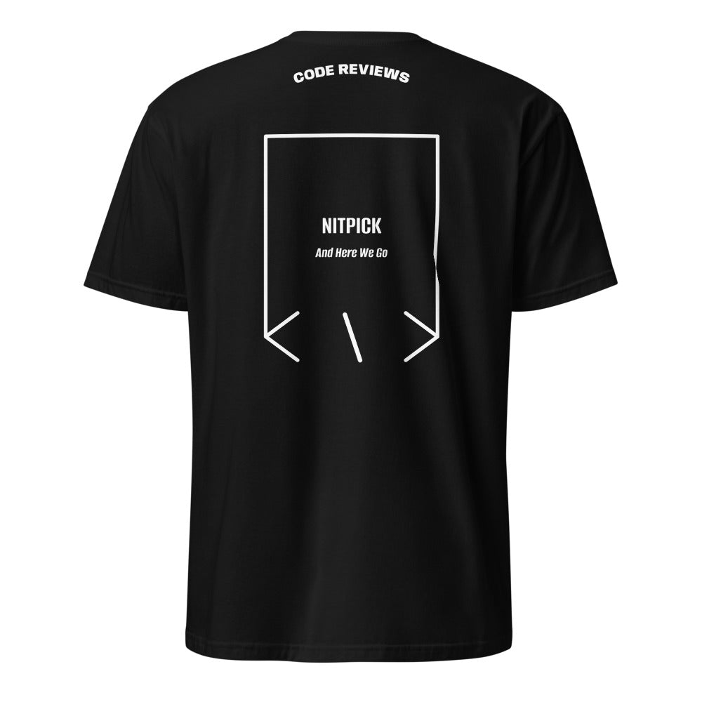 Nitpick — Black White back mockup