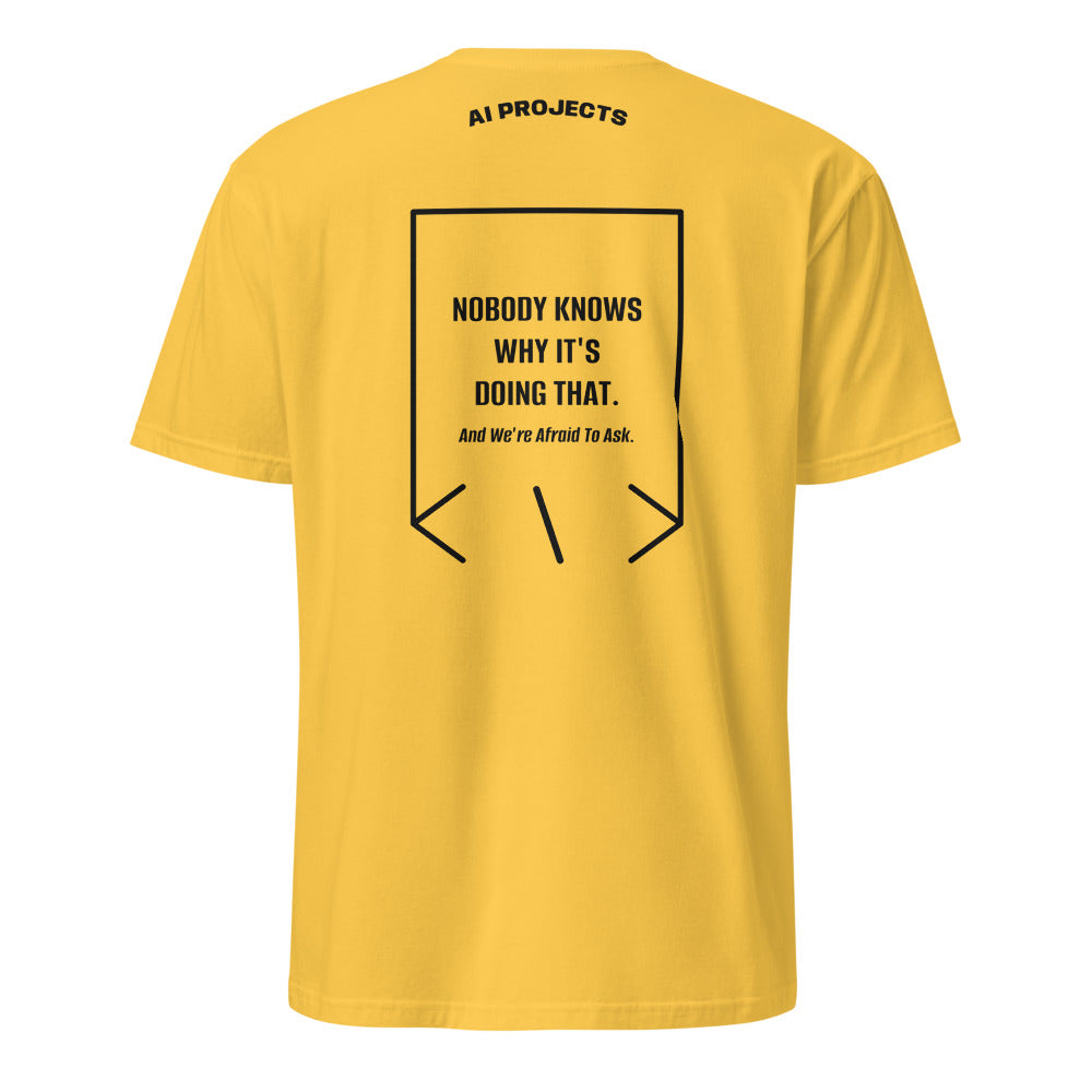 Nobody Knows Why It's Doing That. — Daisy Black back mockup