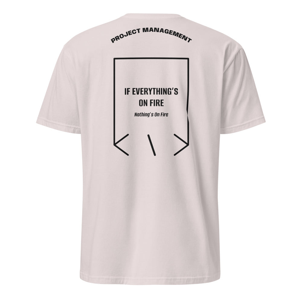 If Everything’s On Fire — Ice Grey Black back mockup