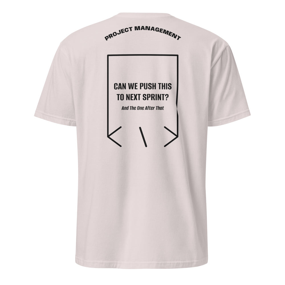 Can We Push This To Next Sprint? — Ice Grey Black back mockup