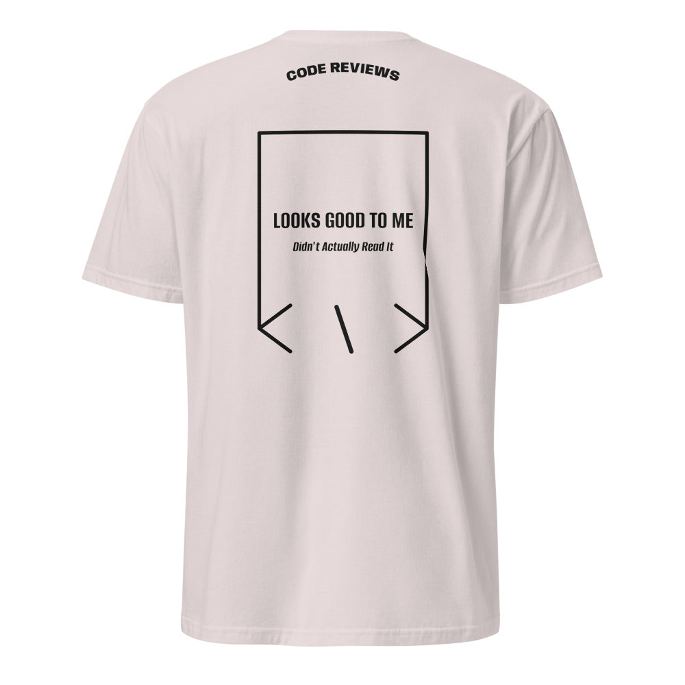 Looks Good To Me — Ice Grey Black back mockup