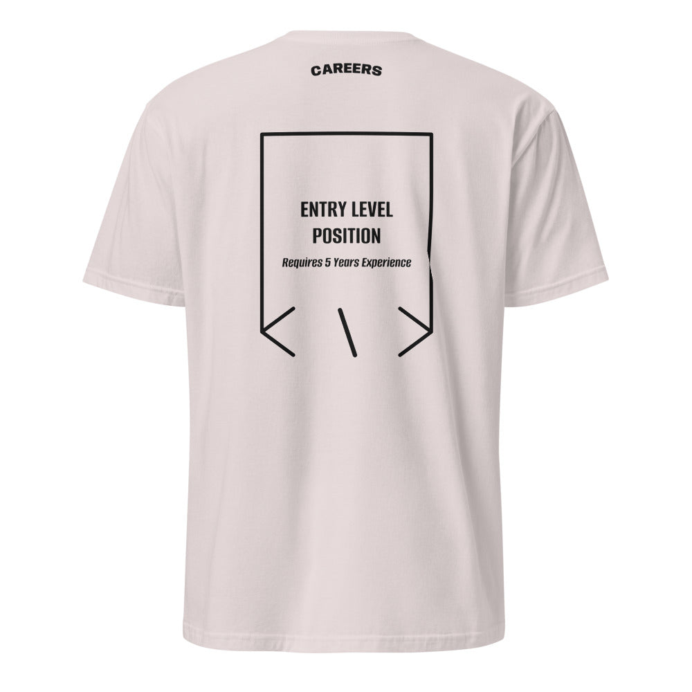 Entry Level Position — Ice Grey Black back mockup