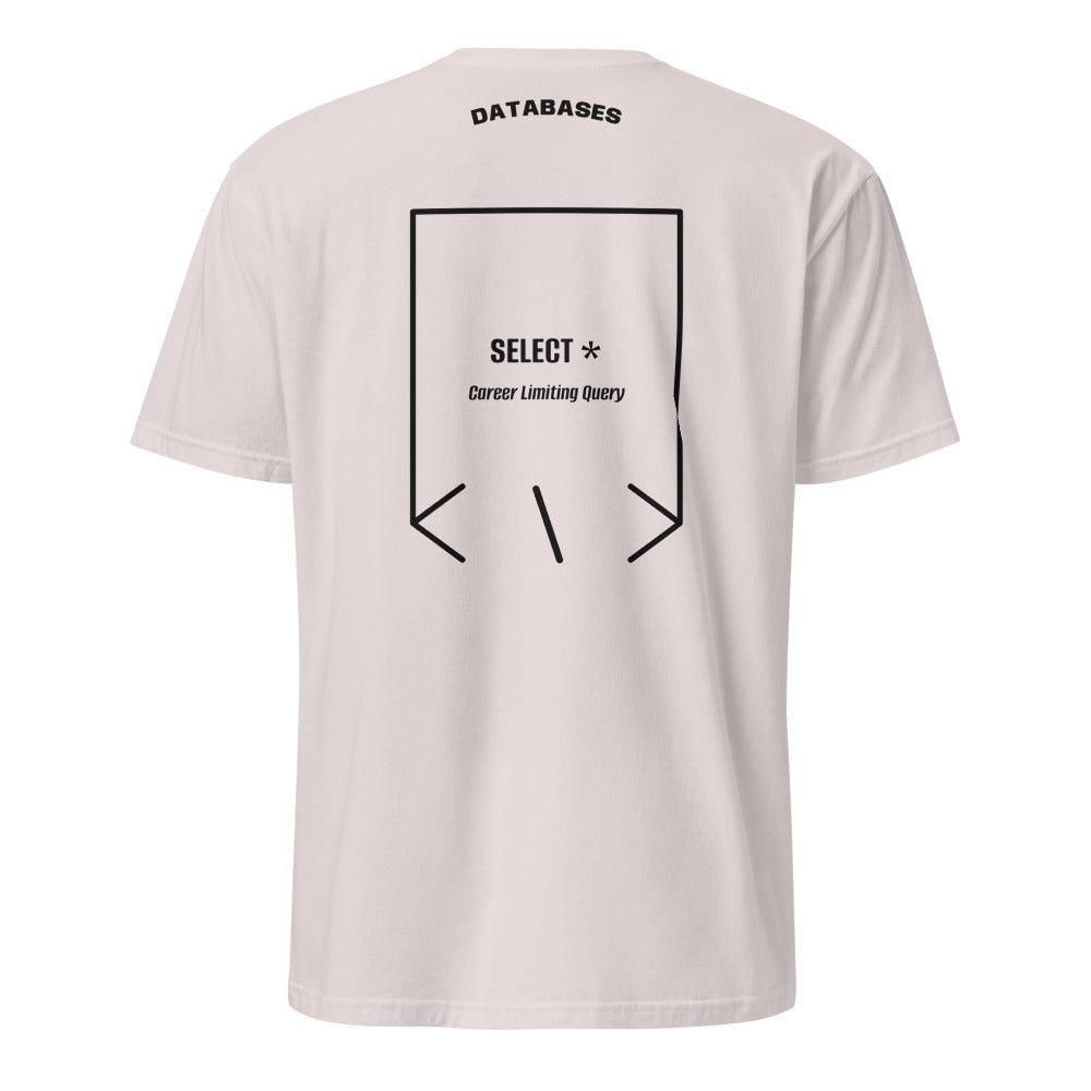 SELECT * — Ice Grey Black back mockup