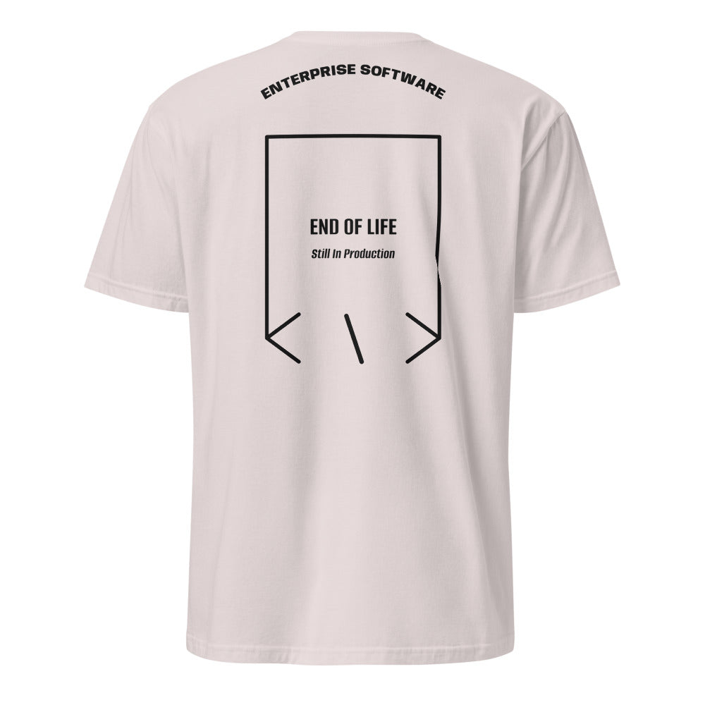 End Of Life — Ice Grey Black back mockup
