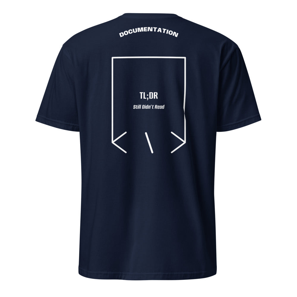 TL;DR — Navy White back mockup