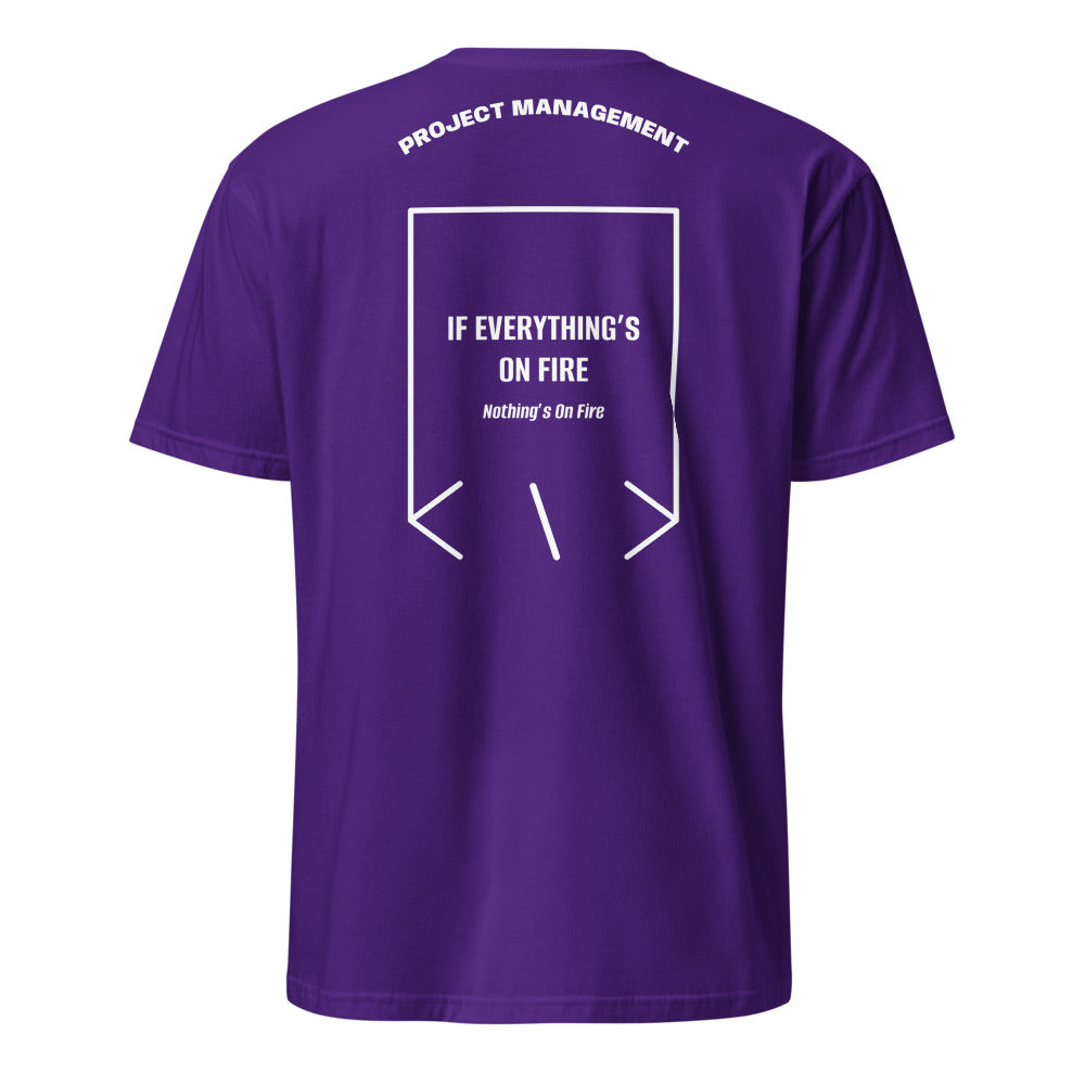If Everything’s On Fire — Purple White back mockup