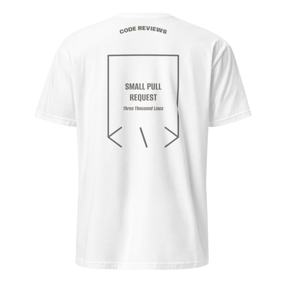 Small Pull Request — White Charcoal back mockup