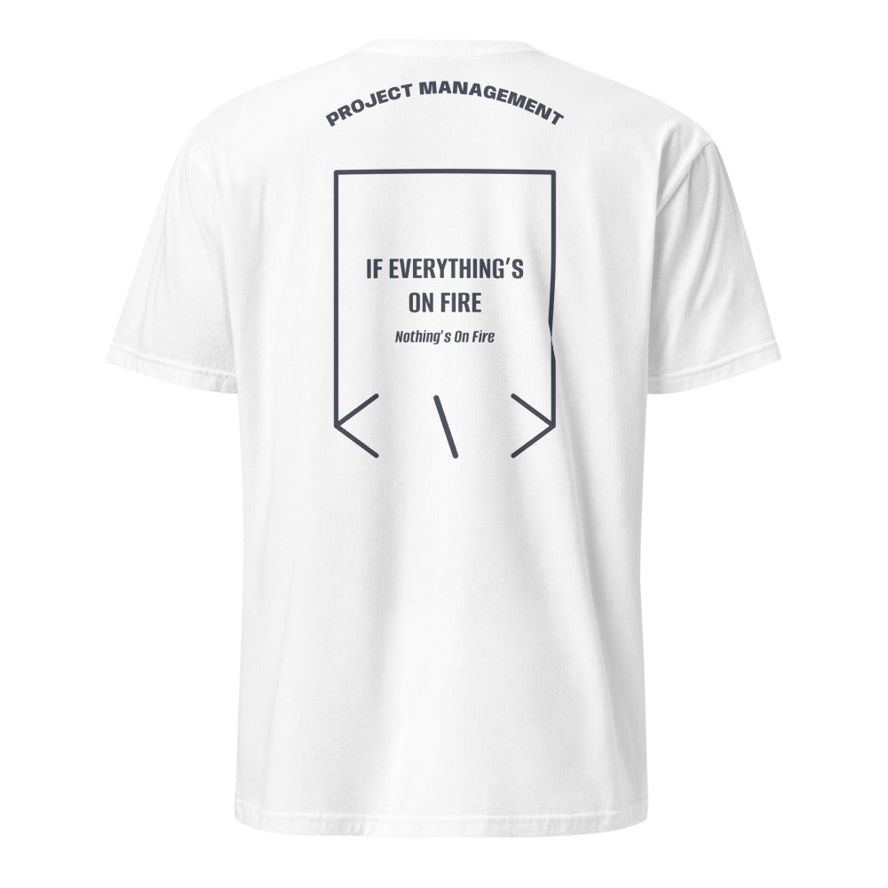 If Everything’s On Fire — White Heather Navy back mockup
