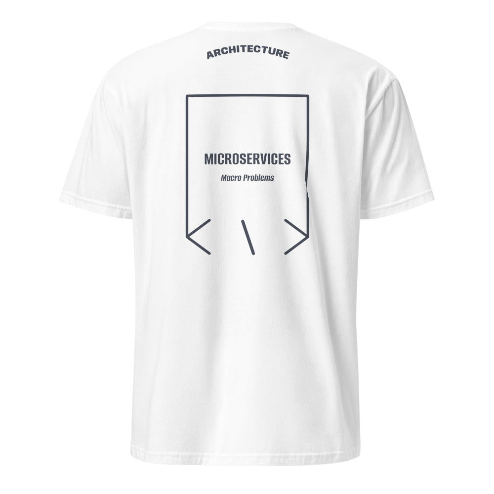 Microservices — White Heather Navy back mockup