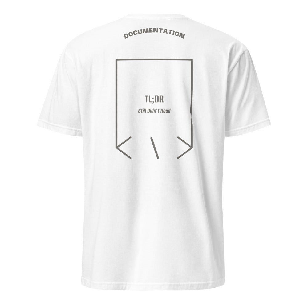TL;DR — White Charcoal back mockup