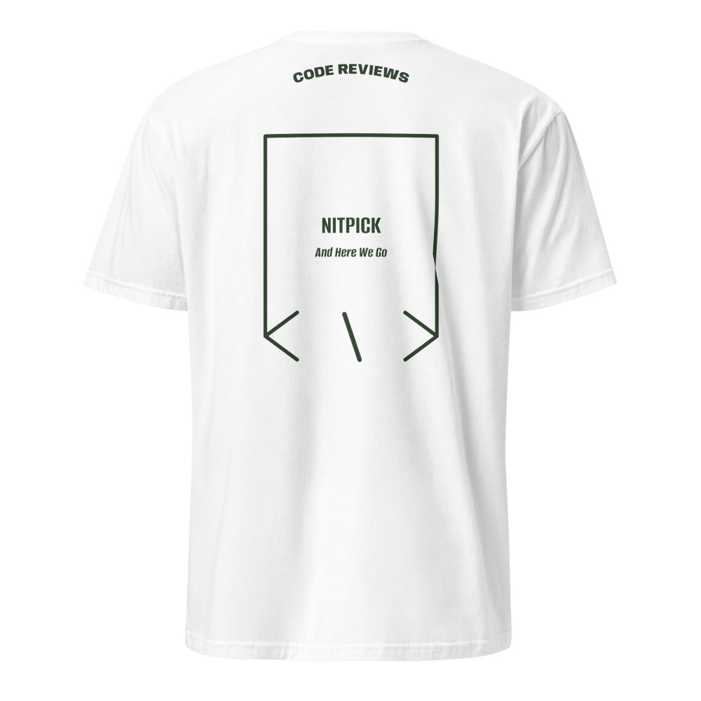 Nitpick — White Forest Green back mockup