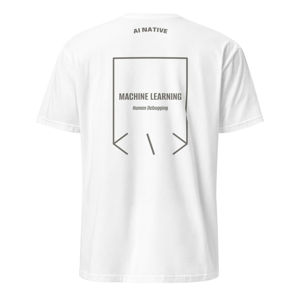 Machine Learning — White Charcoal back mockup