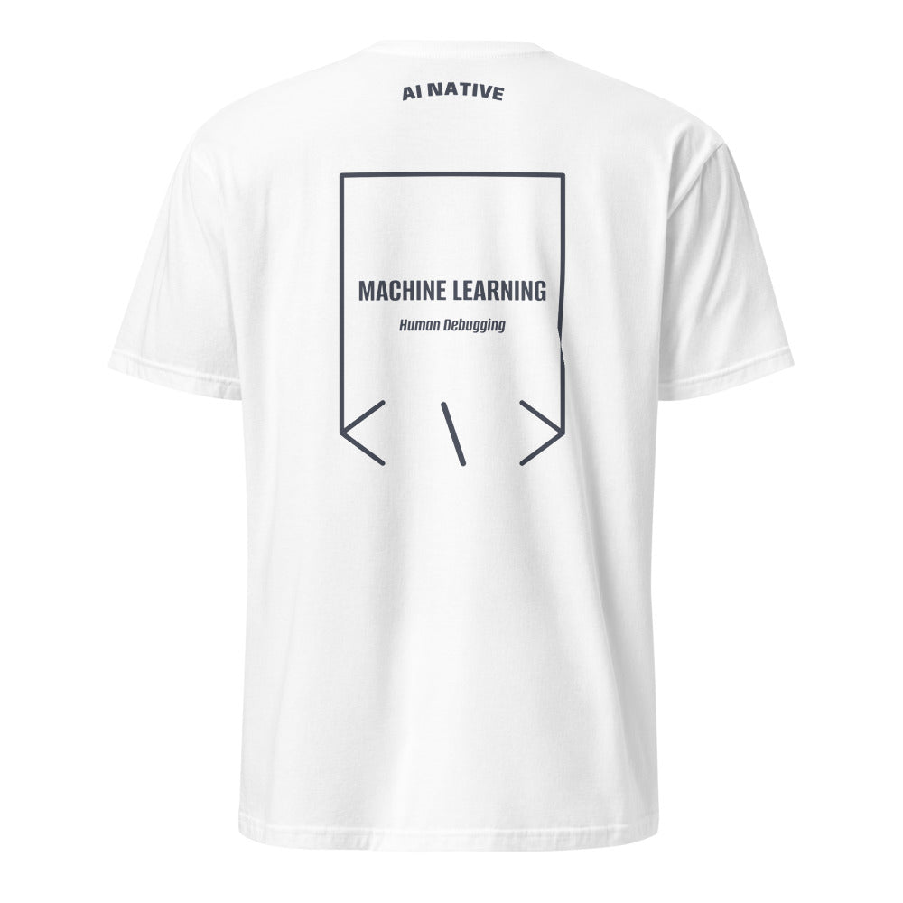 Machine Learning — White Heather Navy back mockup