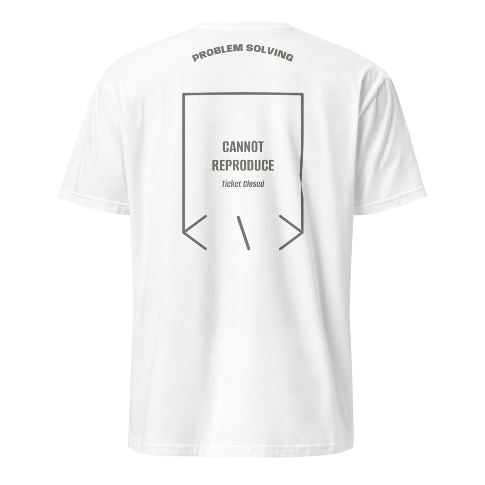 Cannot Reproduce — White Charcoal back mockup