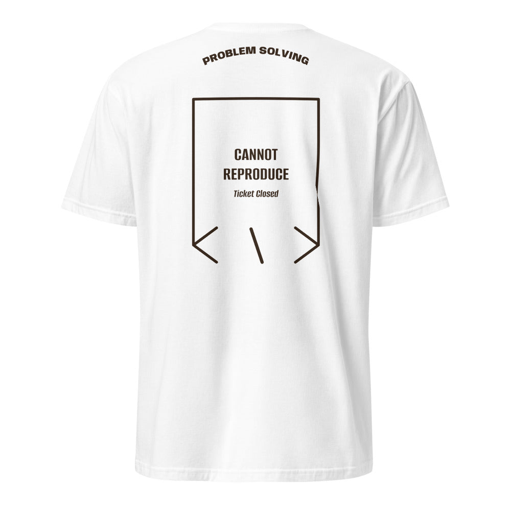Cannot Reproduce — White Dark Chocolate back mockup