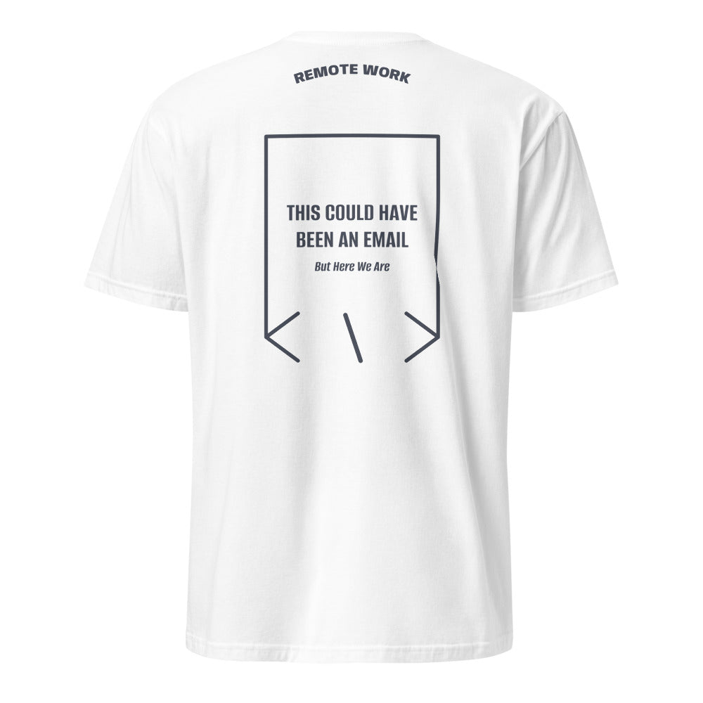 This Could Have Been An Email — White Heather Navy back mockup