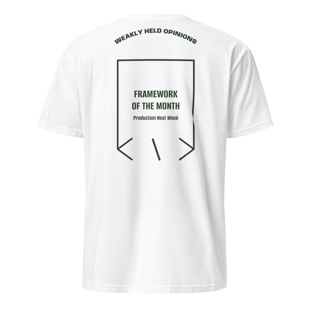 Framework Of The Month — White Forest Green back mockup