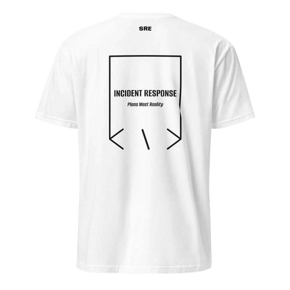 Incident Response — White Black back mockup