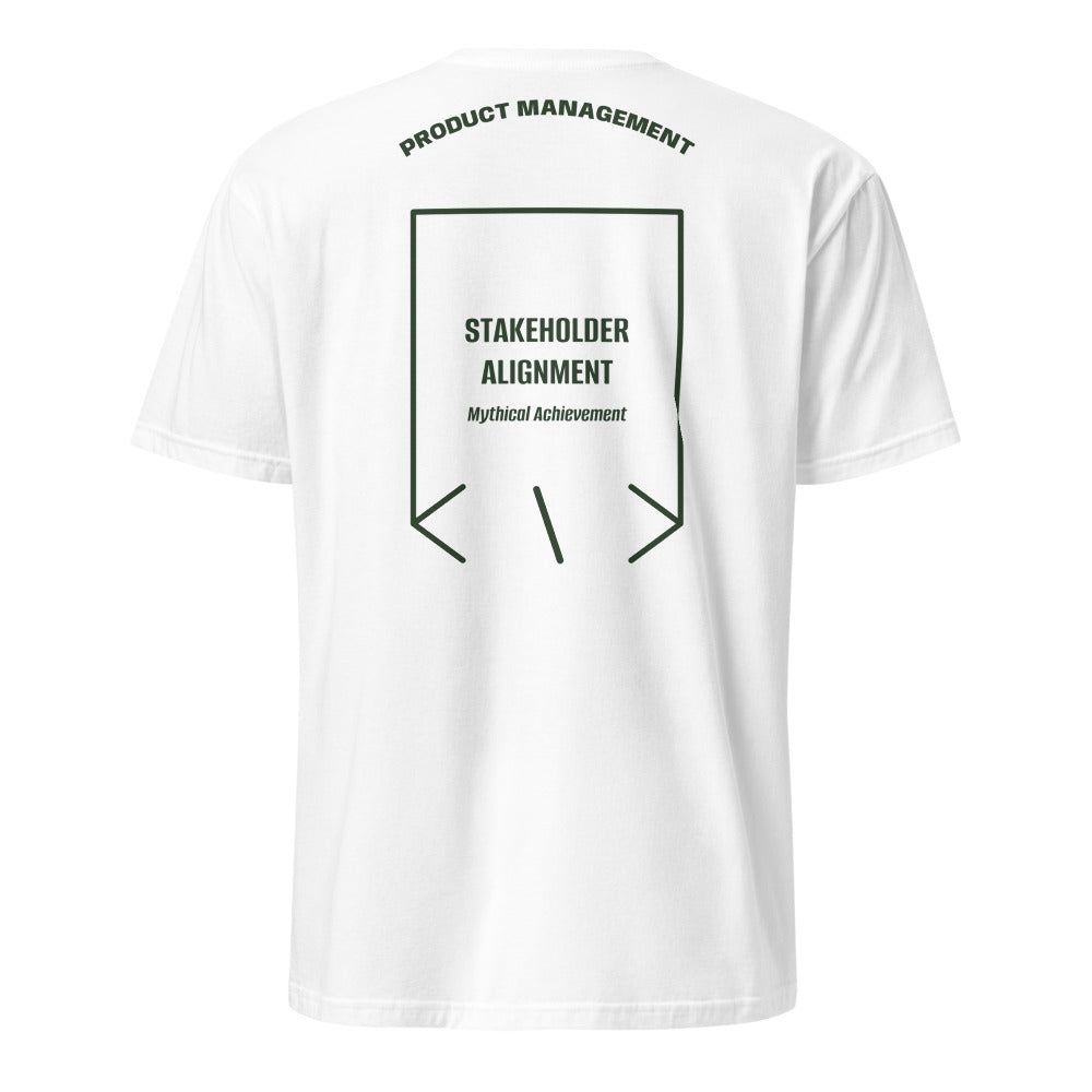 Stakeholder Alignment — White Forest Green back mockup