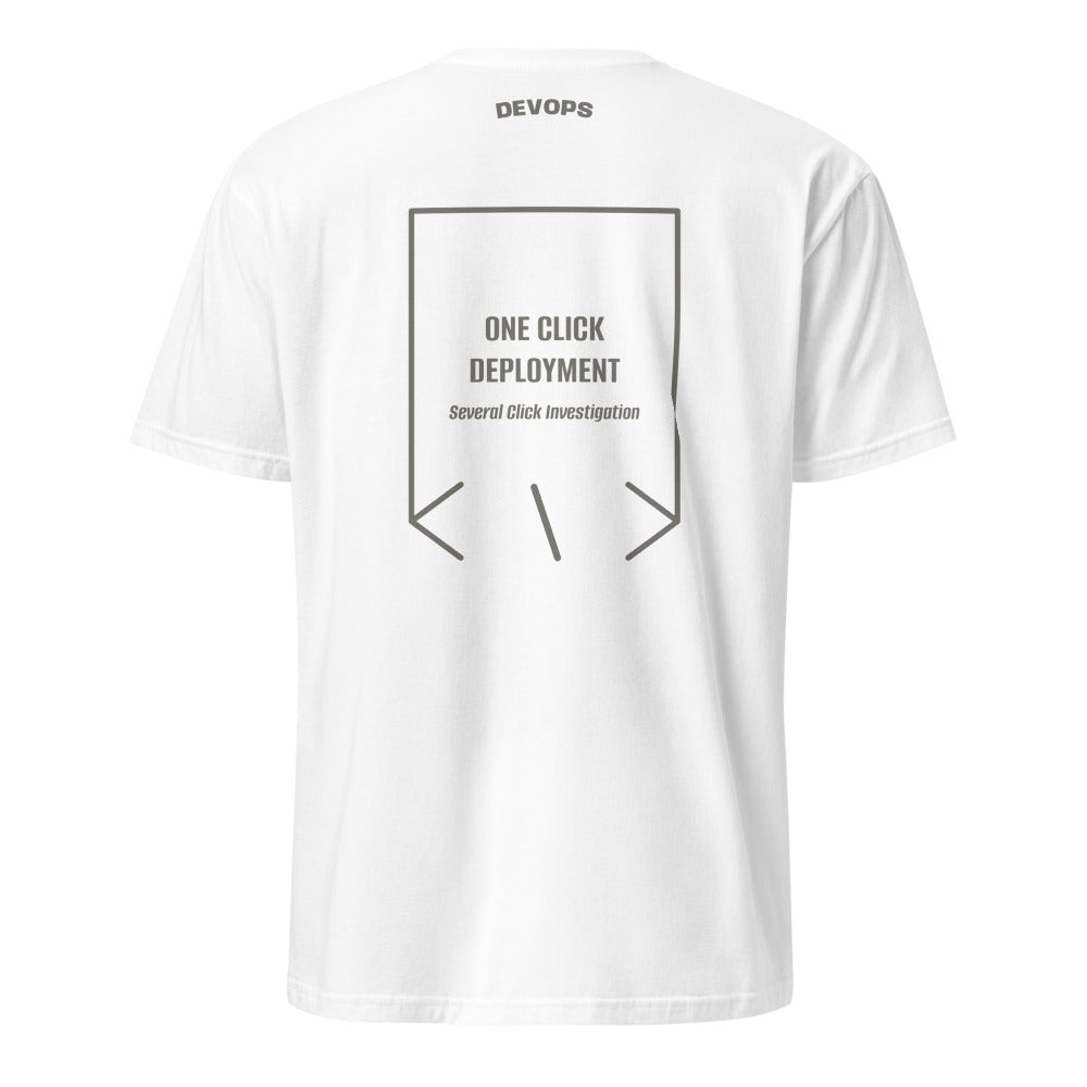 One Click Deployment — White Charcoal back mockup