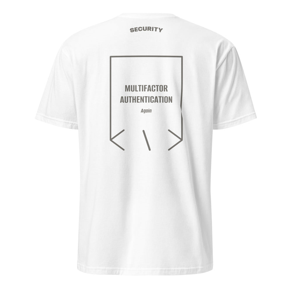 Multifactor Authentication — White Charcoal back mockup