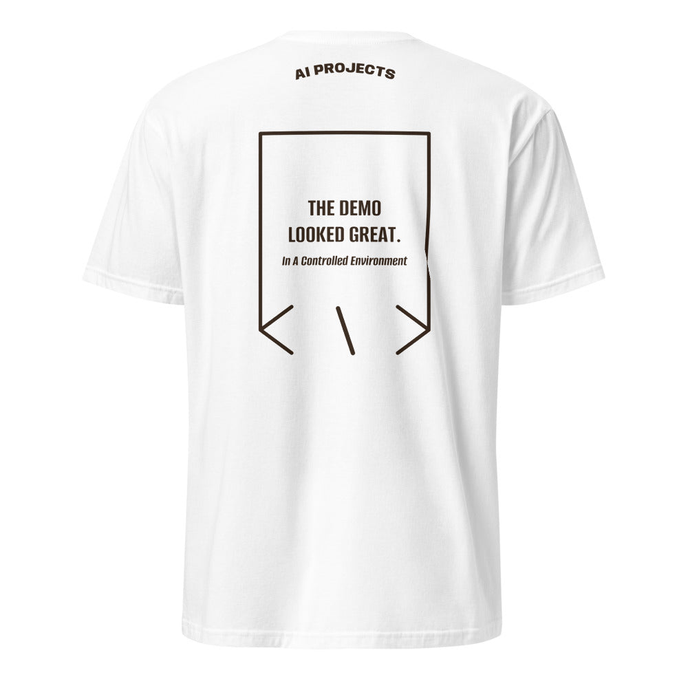 The Demo Looked Great. — White Dark Chocolate back mockup