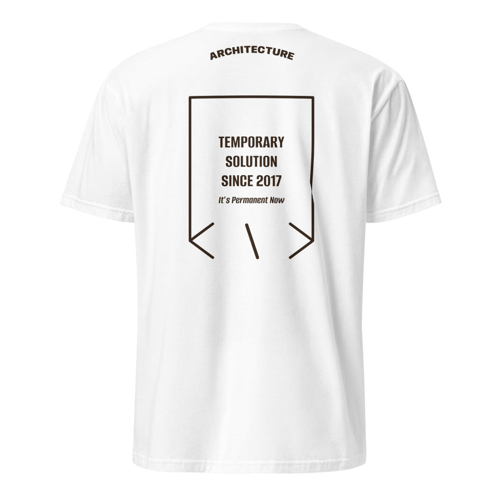 Temporary Solution Since 2017 — secondary back mockup