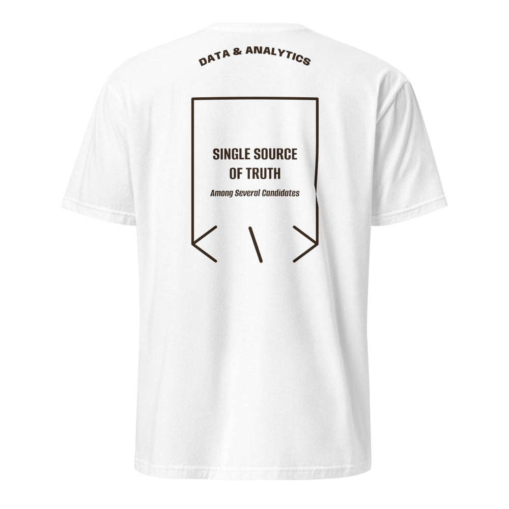 Single Source Of Truth — White Dark Chocolate back mockup