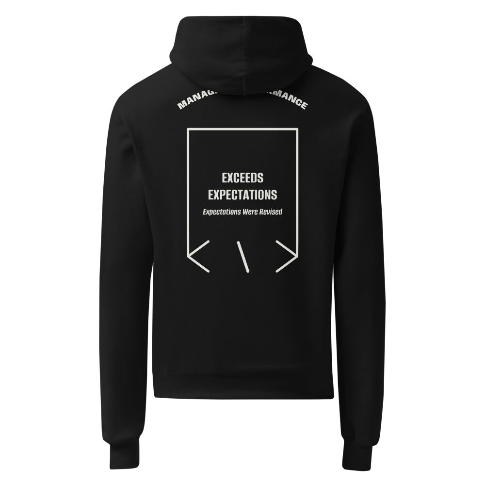 Exceeds Expectations — Black Light Steel back mockup