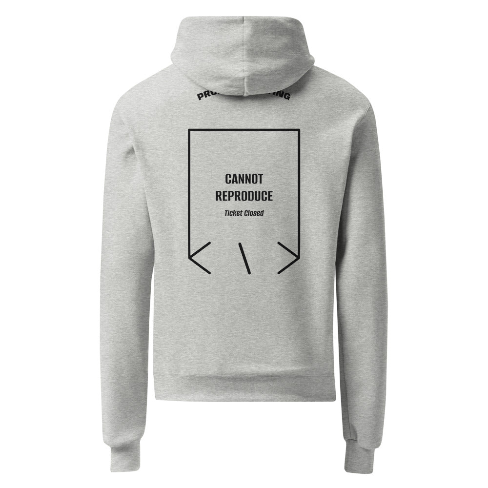 Cannot Reproduce — secondary back mockup