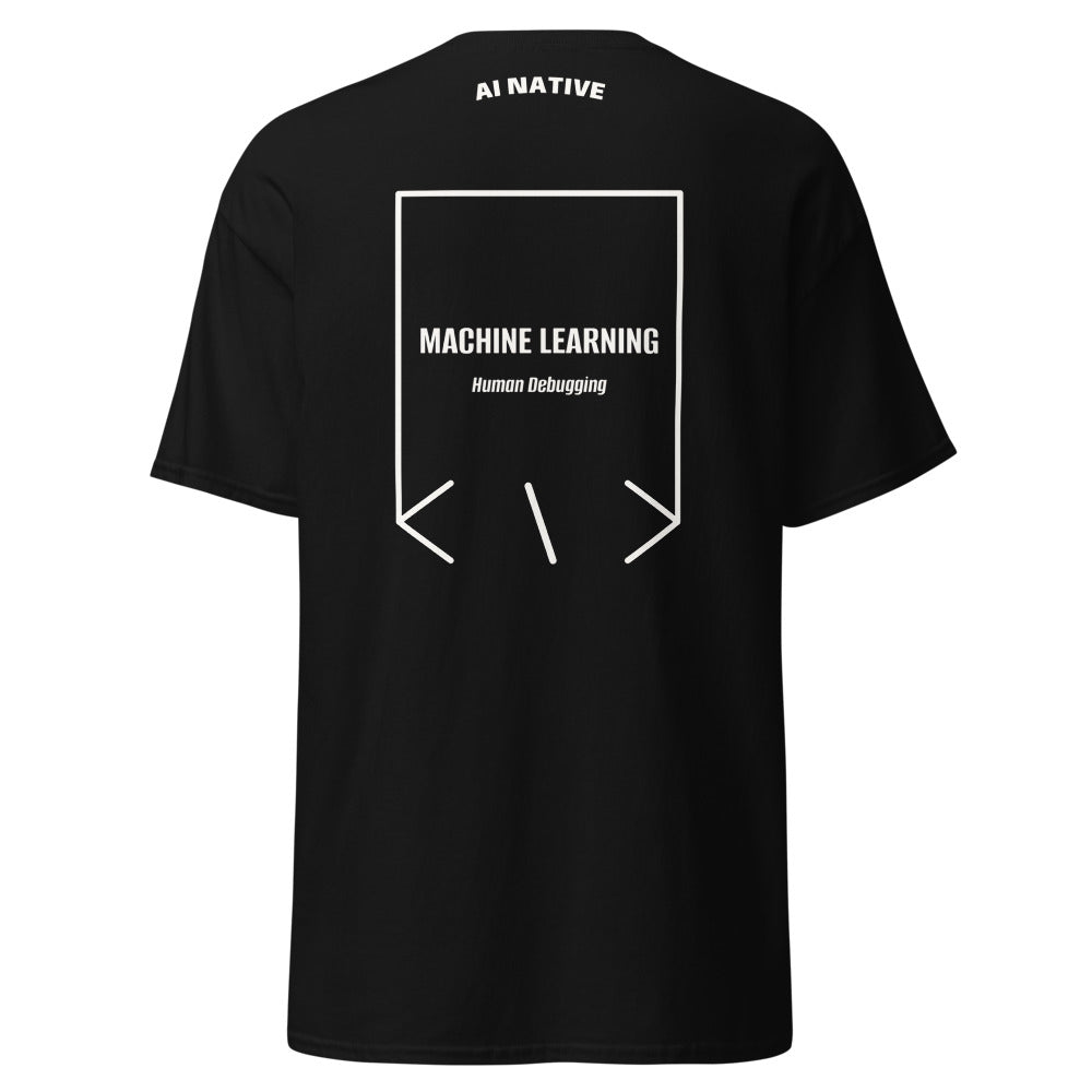 Machine Learning — Black White back mockup