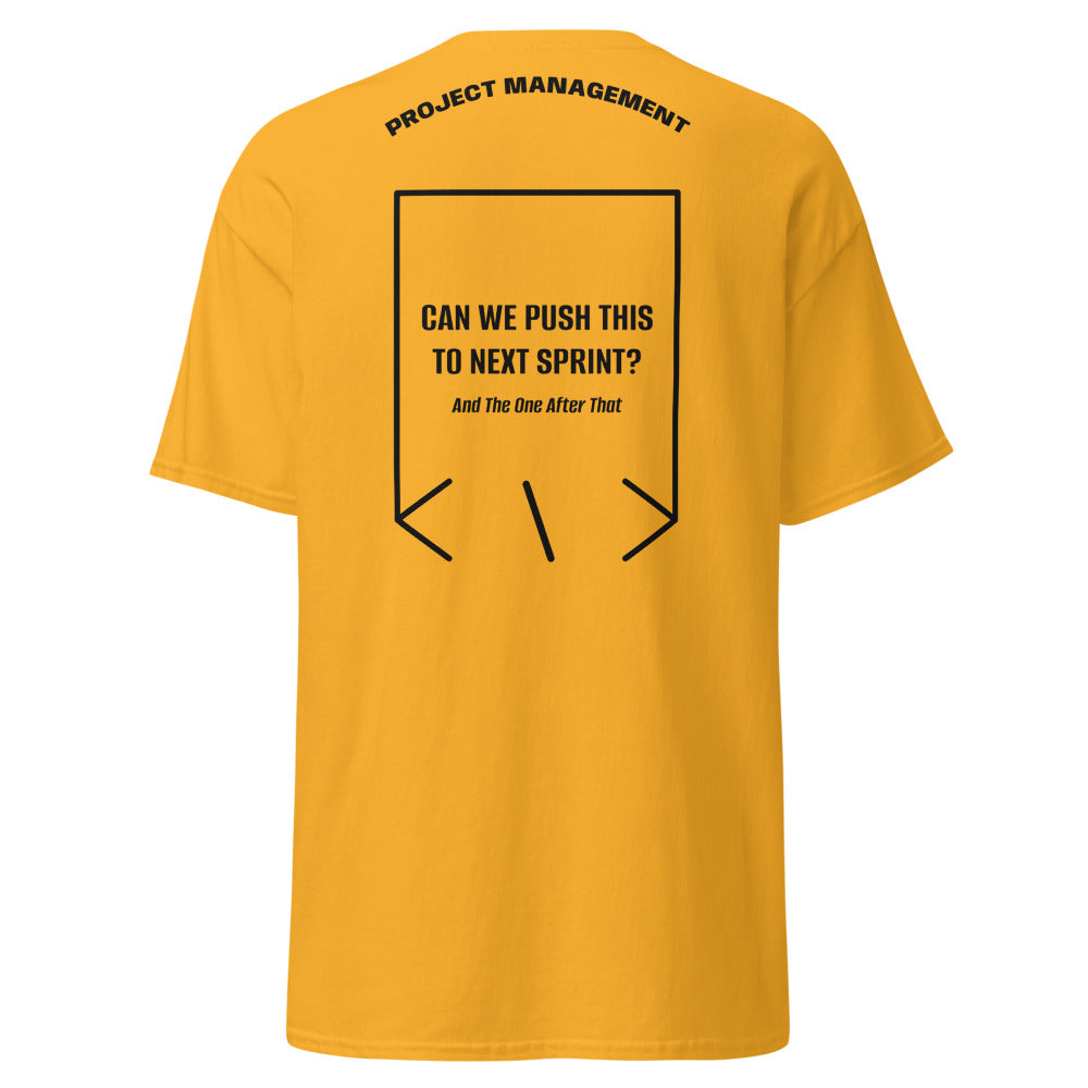 Can We Push This To Next Sprint? — secondary back mockup