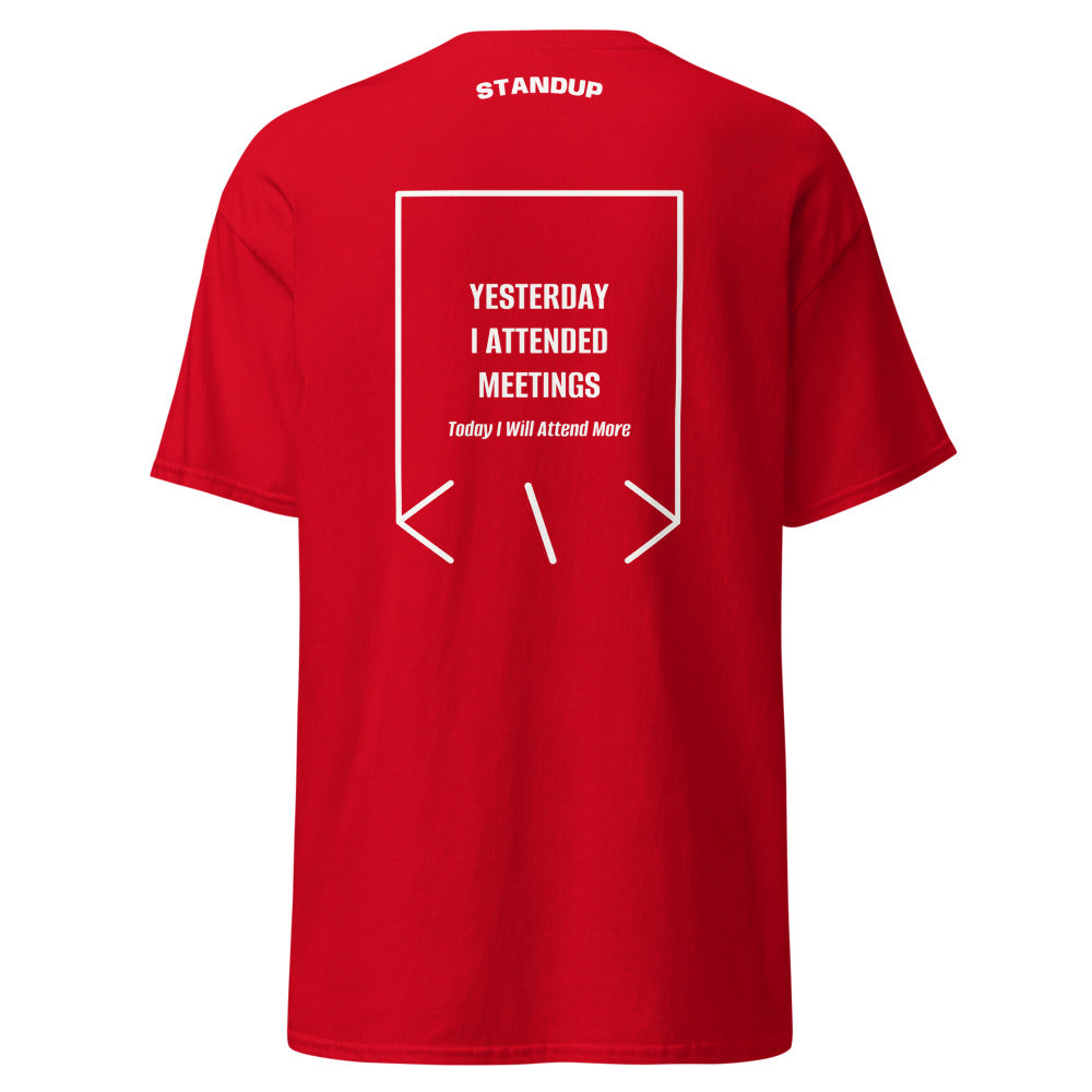 Yesterday I Attended Meetings — secondary back mockup