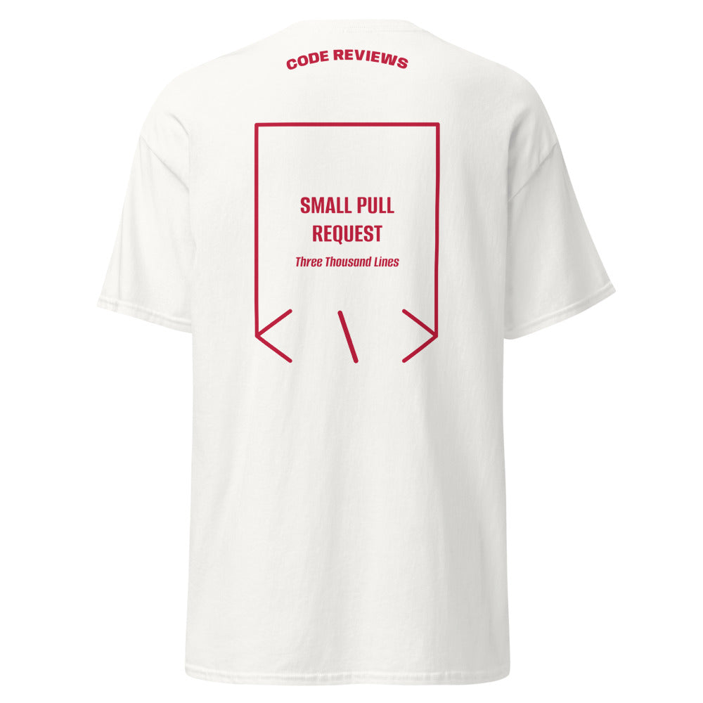 Small Pull Request — White Cardinal back mockup