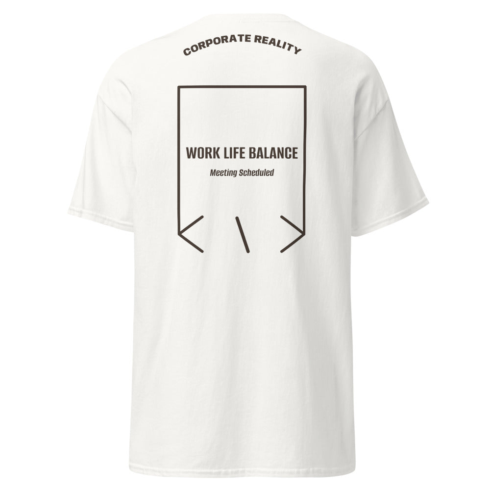 Work Life Balance — White Dark Chocolate back mockup