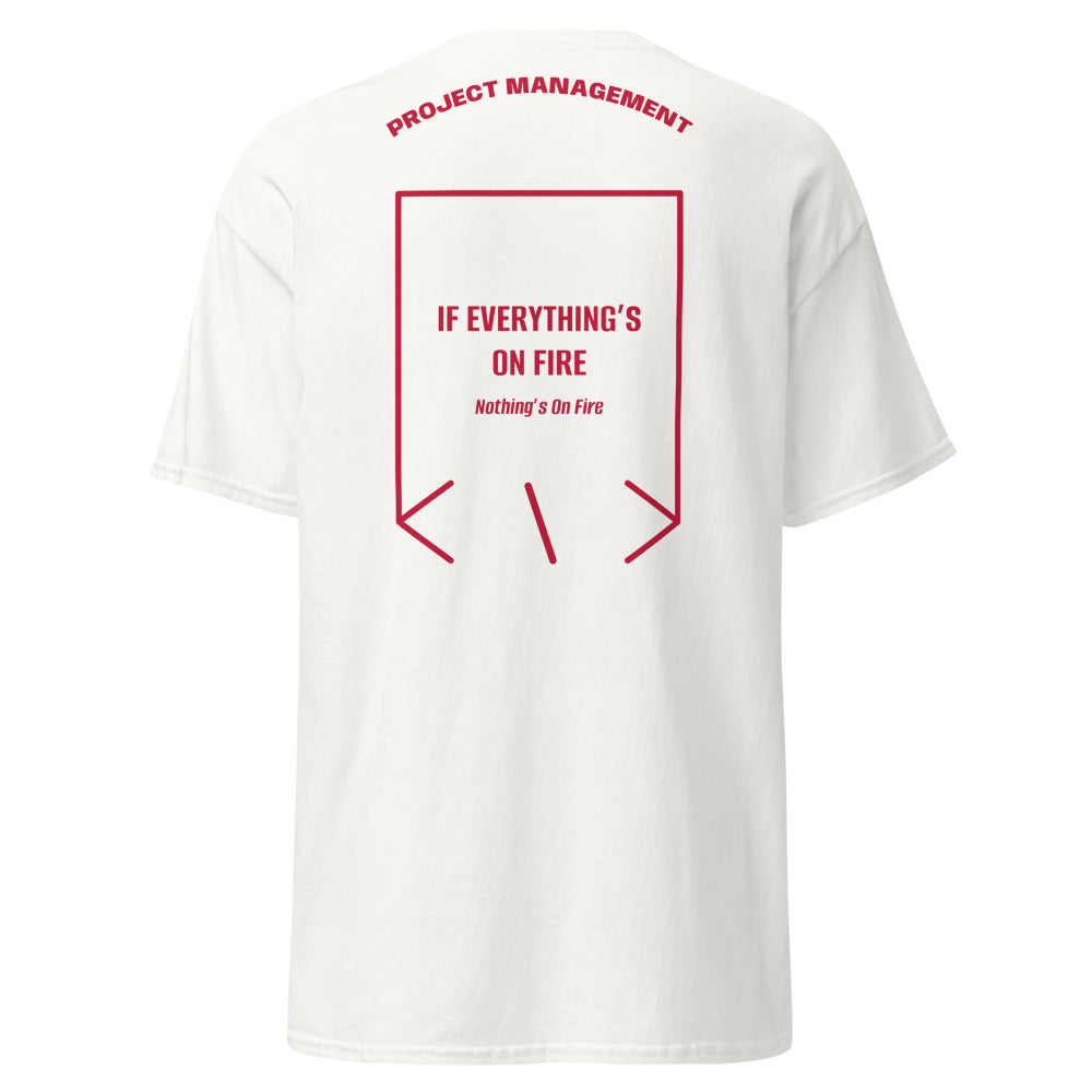 If Everything’s On Fire — White Cardinal back mockup